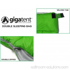 Gigatent Double Sleeping Bag, 2 Person Sleeping Bag for Hiking, Backpacking, Camping, Oversized Sleeping Bag 568194062